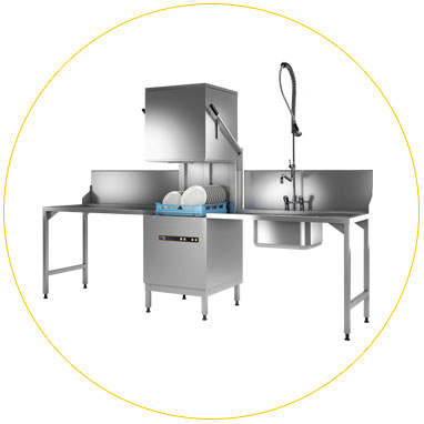 Passthrough Dishwashers